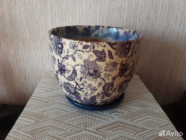 Горшки и кактусницы керамические новые и б/у