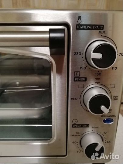 Электрическая мини Печь Мidea б/у