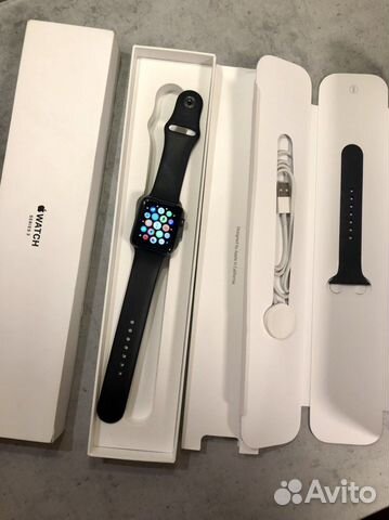 Apple Watch 3 42 mm Black купить в Воронеже | Личные вещи | Авито
