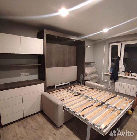 Трансформируемая кровать с диваном 3в1