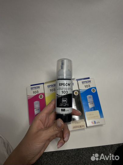 Оригинальные чернила для принтера epson 103