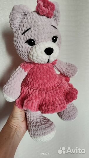 Мягкие вязанные игрушки ручной работы