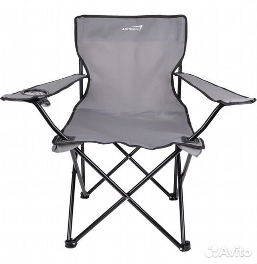 Кресло складное с подстаканником + чехол