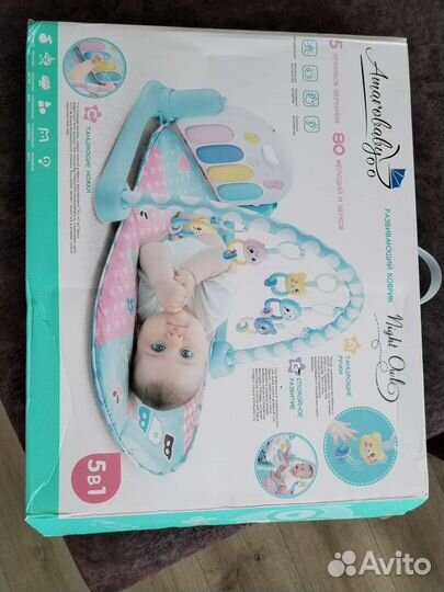 Детский развивающий коврик