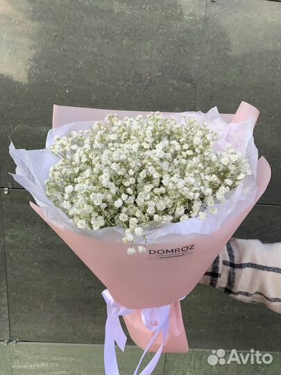 Букет из Гипсофилы