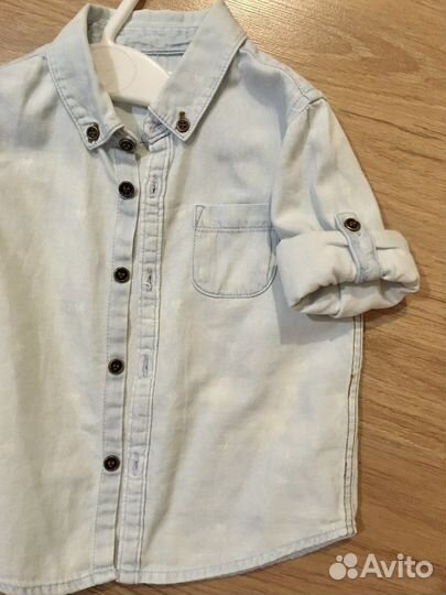 Рубашка 86 размер для мальчика