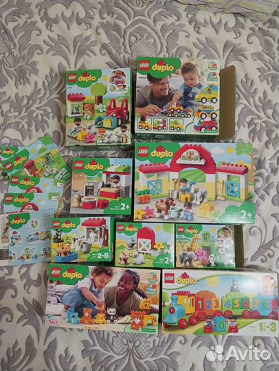 Пустые коробки lego Duplo