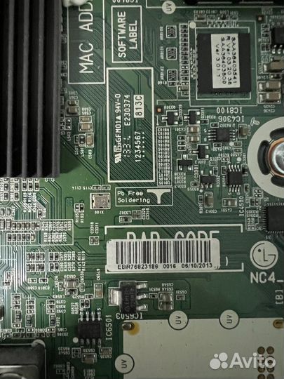 Телевизор LG 39LA620V на разбор