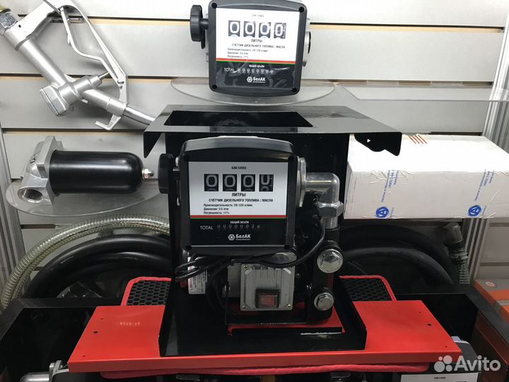 Станция перекачки топлива со счетчиком 220/24/12V