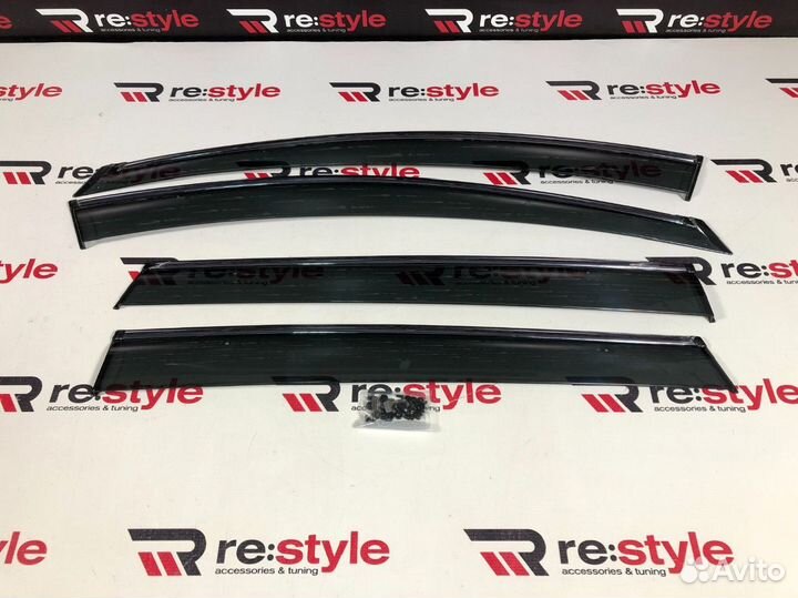 Ветровики Toyota Rav4 (XA40) 12-19г Kanglong