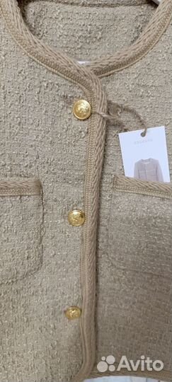 Жакет твидовый под Celine