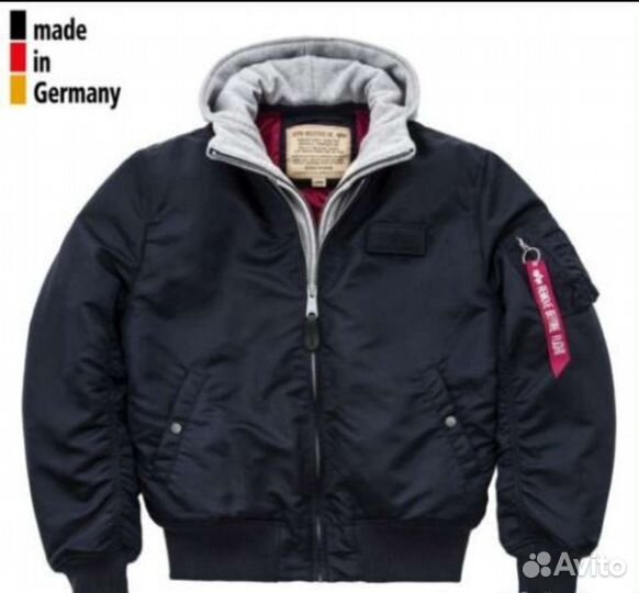 Куртка бомбер пилот Alpha Industries MA-1 D-tec