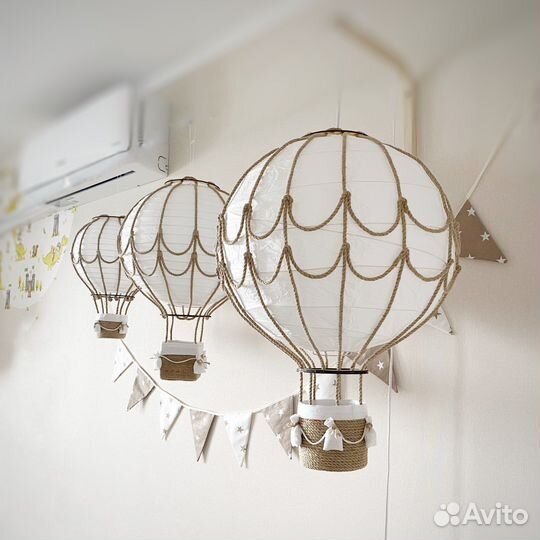 Декоративный воздушный шар в детскую, ночник