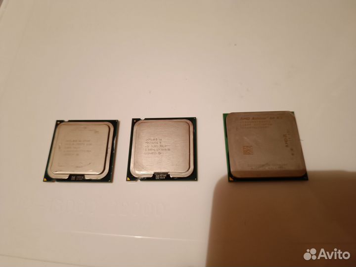 Процессоры intel и AMD в коллекцию