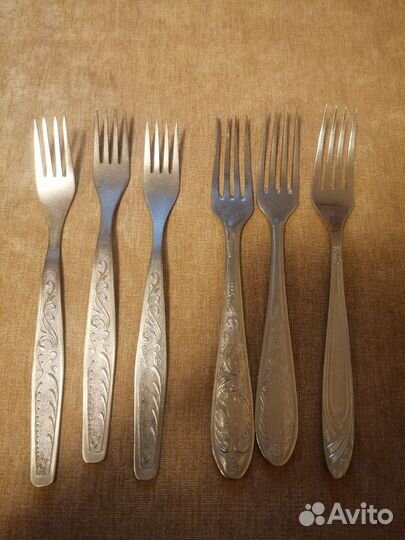 Ложки вилки нержавейка СССР