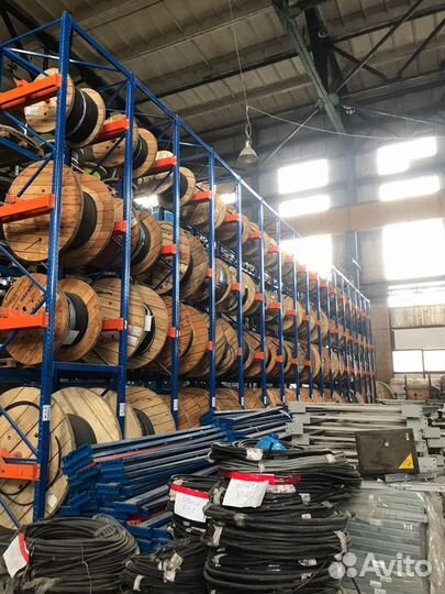 Стеллажи для хранения кабельной продукции