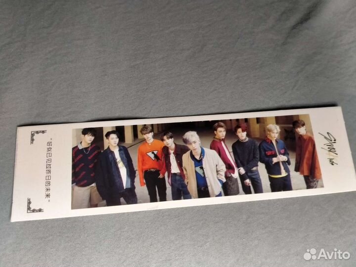 Закладка со stray kids (Неоф.)