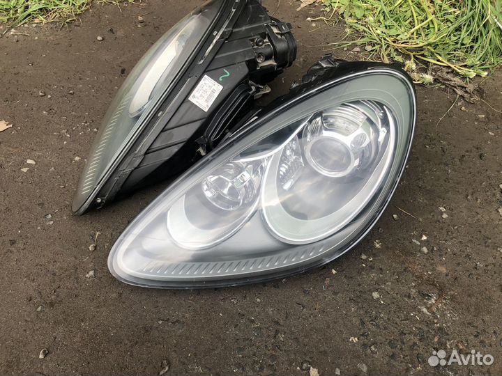 Porsche Cayenne 958 фары Турбо