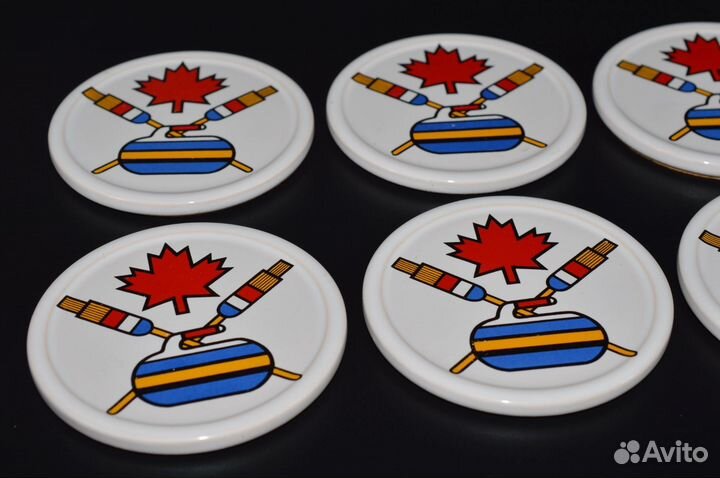 Подставки под кружки Кёрлинг Япония Керамика