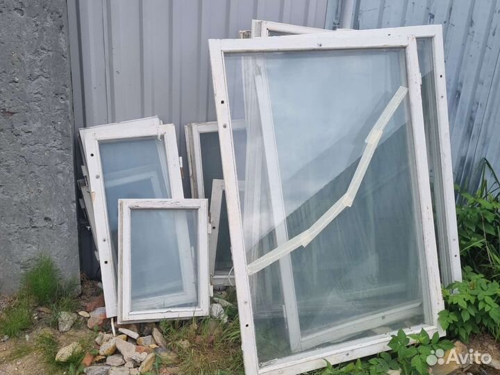 Деревянные оконные рамы бу