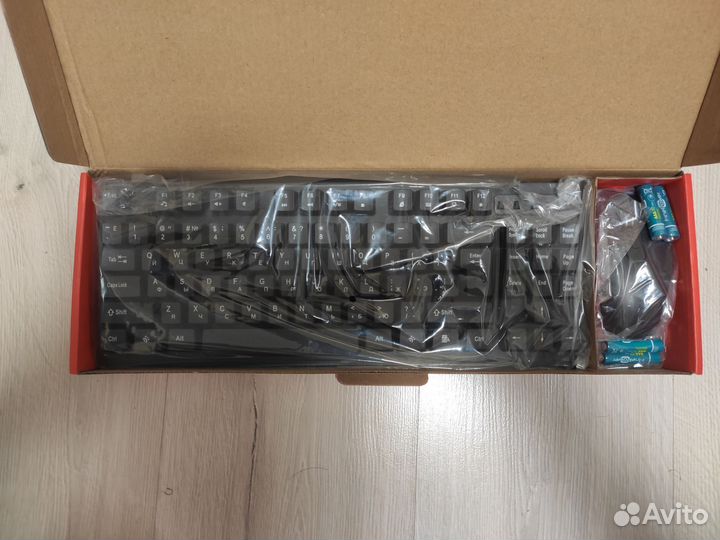 Клавиатура+мышь беспроводная dexp KM-1203BU