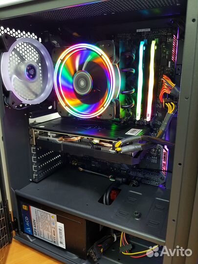 Игровой компьютер AMD Ryzen 5 5600G 3.9GHz/6core