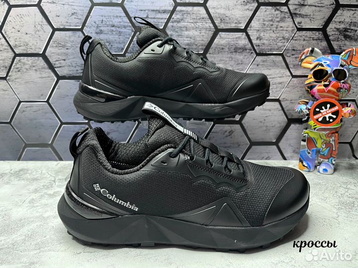 Кроссовки columbia Facet 15 низкие черные термо