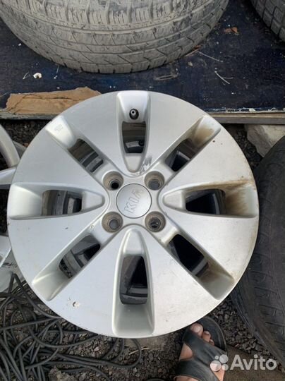 Диск литой Киа Рио 3 оригинал 15