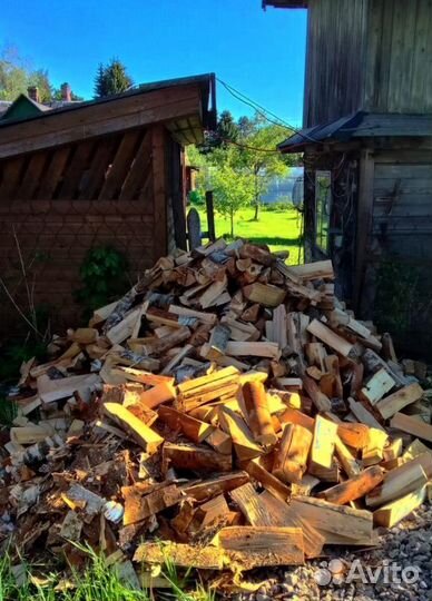Дрова колотые Береза