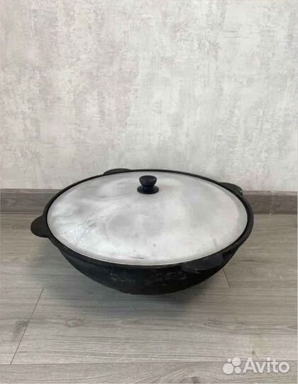 Казан чугунный 22л