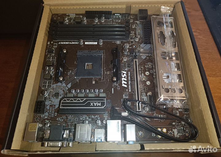 Материнская плата MSI B450M PRO-VDH MAX