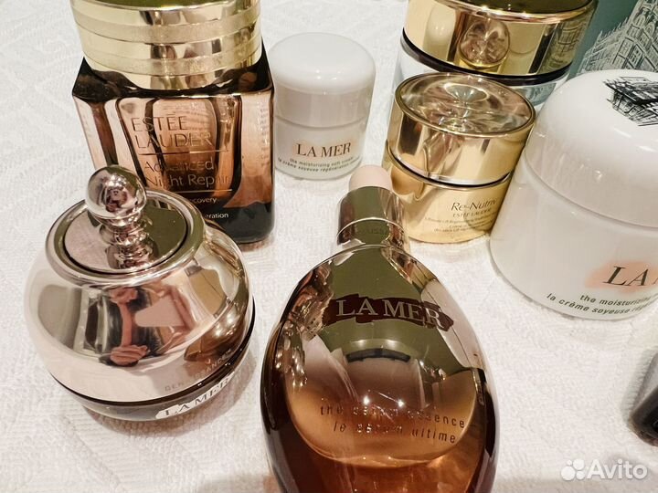 LA MER estée lauder пустые баночки флаконы