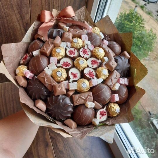 Сладкий букет шикарный подарок