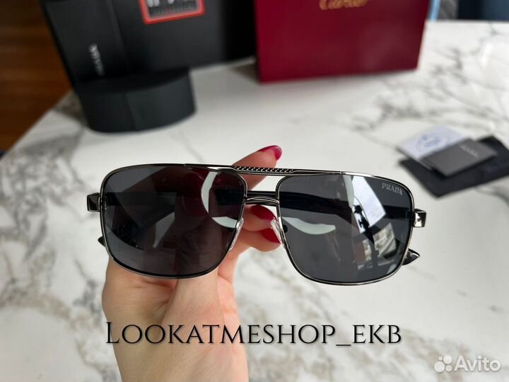 Prada мужские солнцезащитные очки