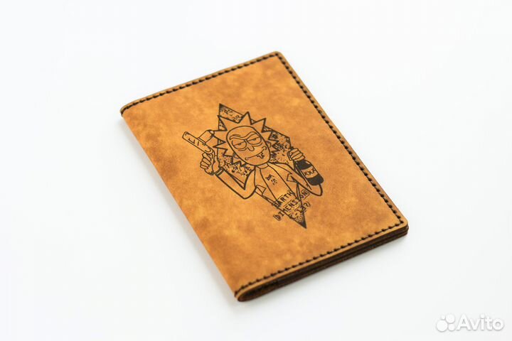 Обложка для паспорта из натуральной кожи