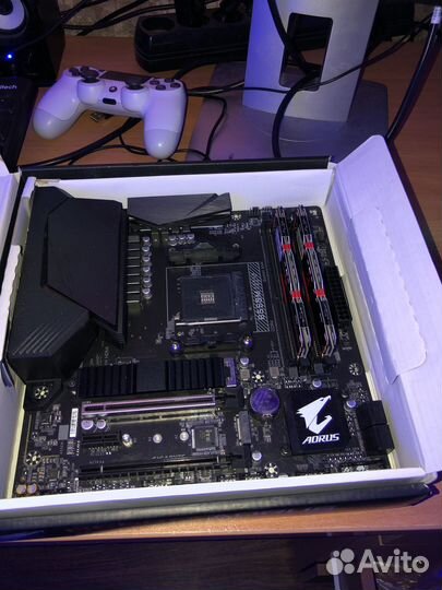 Материнская плата b550m pro p Aorus