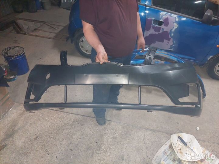 Бампер передний kia rio 3