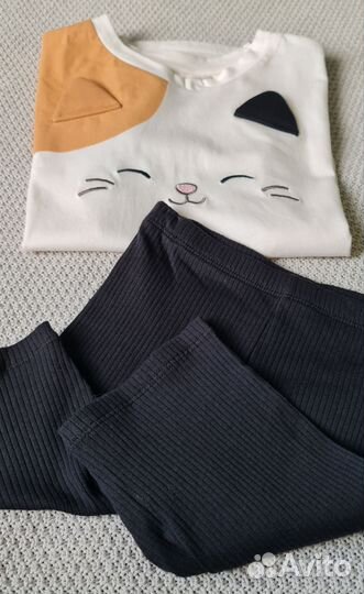 Комплект летний / костюм на девочку H&M 122 128