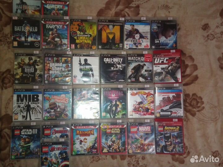 Игры Sony PS 3 (большой выбор игр в упаковке репак