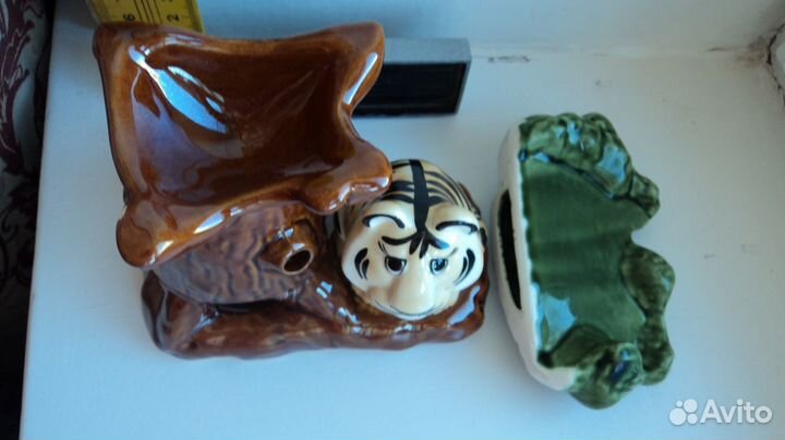 Подсвечник, солонка, пашотница из керамики