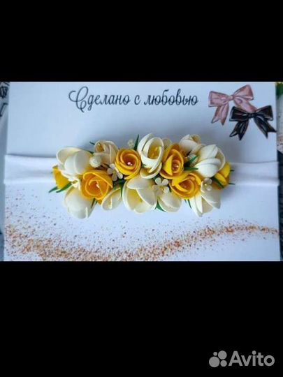 Повязка на голову для девочки