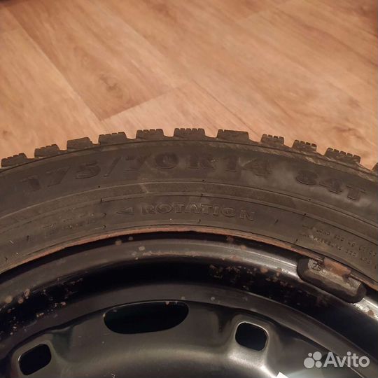 Комплект зимней резины R14 Nokian Nordman 5