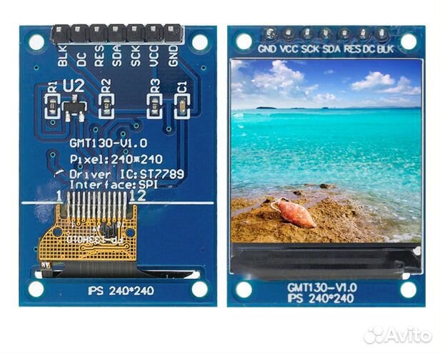 Жк-модули TFT-дисплей 0.96,1.3,1.77,2.0 дюймов