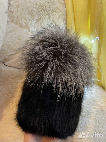 Шапка норковая
