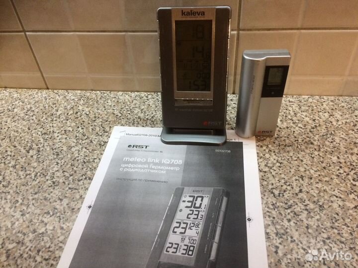 Метеостанция RST (цифр. термометр с радиодатчиком)