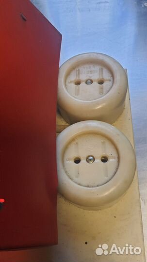 Домик переключатель ёлочных гирлянд СССР