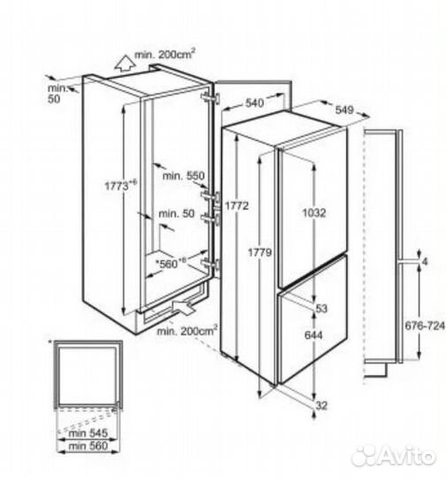 Холодильник Electrolux RNT2LF18S