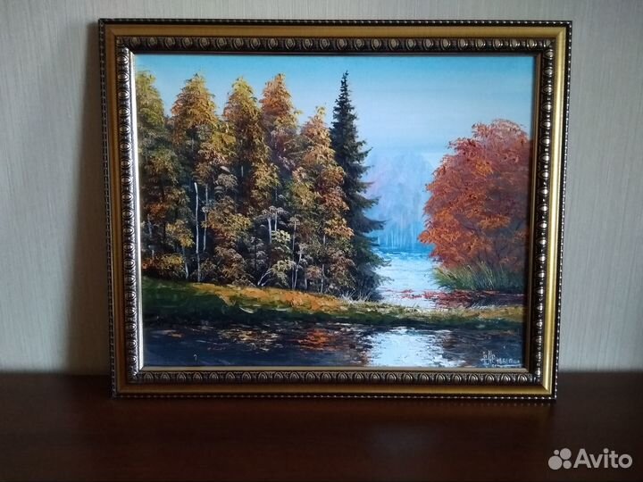 Картина маслом на холсте 58 х 48 см