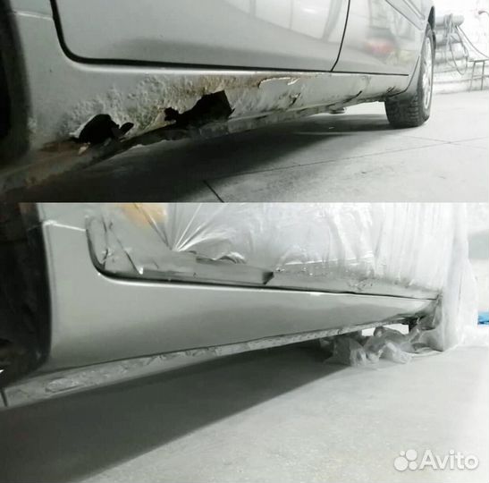 Арки на Chevrolet Aveo T250 кузовные