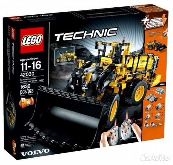 Lego Technic Экскаватор с передним ковшом